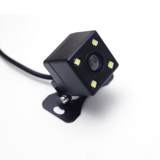 1セット ユニバーサル リア ビュー 4-LED ナイト ビジョン CCD リバース バックアップ カメラ DC12V 12V AL-LL-6330 AL