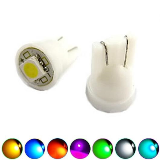 50ピース DC12V 168 194 T10 5050 シップ 1SMD LED ウェッジ ベース LED ライト バルブ ホワイト〜クリスタルブルー AL-LL-6528 AL