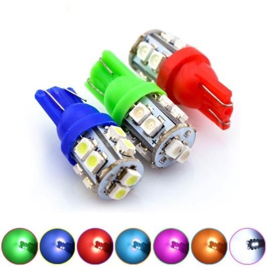 50ピース ブライト T10 ウェッジ 168 194 W5W LED ライト バルブ 1210 10SMD 12V ピンク・クリスタルブルー AL-LL-6587 AL