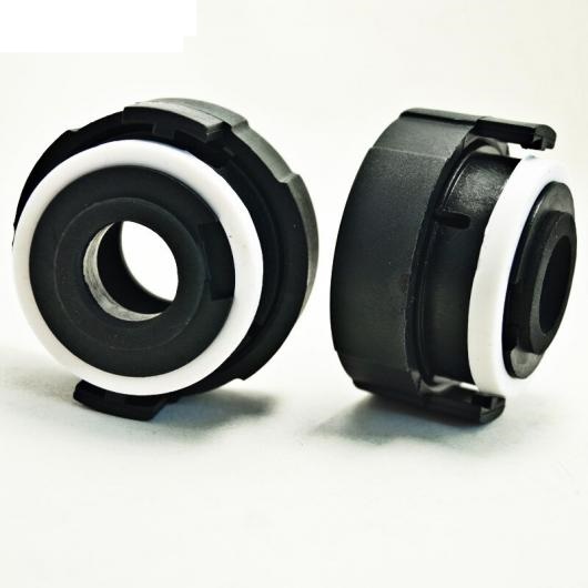 10ピース H7 HID キセノン ハイ ビーム バルブ ソケット アダプタ 適用: E46 3 -シリーズ TYPE3 AL-LL-6785 AL