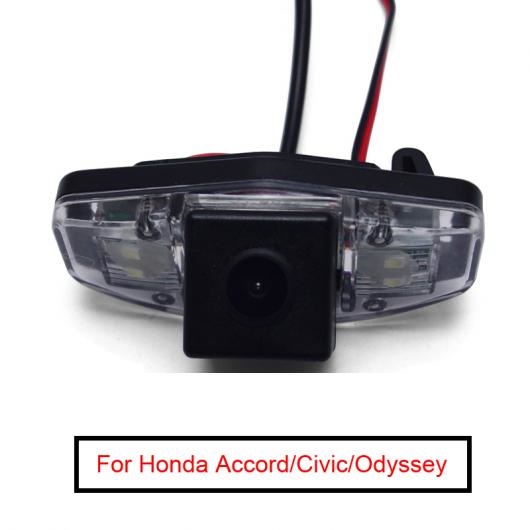 AL 1セット オート パーキング リバース バックアップ カメラ 適用: ホンダ アコード/パイロット/シビック/オデッセイ CCD バックミラー カメラ 12V AL-LL-6949