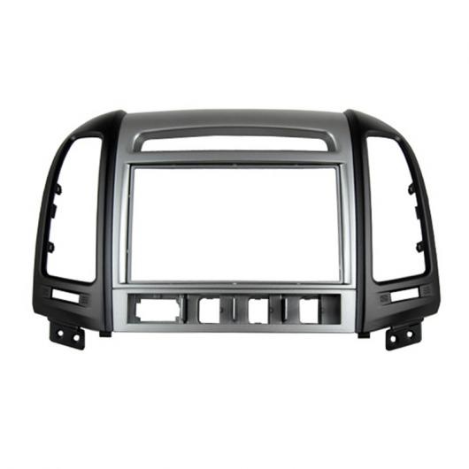 2DIN DVD ラジオ フレーム 適用: ヒュンダイ/現代/HYUNDAI サンタフェ ハイ-エンド 07-12 トリム ダッシュ キット フレーム パネル アダプタ A 173×98mm・C 178×102mm AL-LL-6969 AL