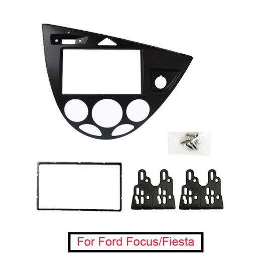ブラック 2DIN ステレオ パネル ラジオ ダッシュ トリム キット 適用: フォード/FORD フォーカス 98~04 右ハンドル用/フィエスタ 95~01 右ハンドル用 AL-LL-6997 ALの通販は