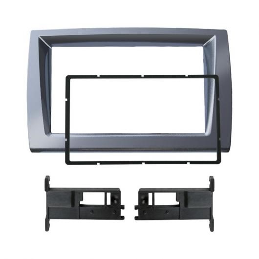 2DIN ステレオ ラジオ プレート パネル フレーム 適用: フィアット/FIAT ブラボー 2006 + オーディオ パネル ダッシュボード フレーム トリム マウント AL-LL-7017 AL