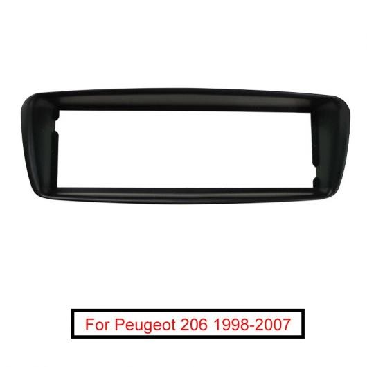 AL 1DIN CD ラジオ フレーム 適用: プジョー/PEUGEOT 206 1998-2007 ステレオ プレート フェイス パネル ダッシュボード トリム キット AL-LL-7042 6,098円