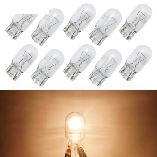 AL 10ピース ハロゲン バルブ 7440 T20 12V/W21/5W クリア ガラス DRL ストップ ライト テール ライト デイタイム ランニング ライト AL-LL-7178