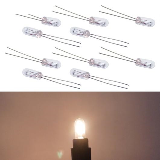 30ピース T4 12V 1W ハロゲン バルブ エクステリア ハロゲン ランプ ダッシュボード バルブ ライト AL-LL-7196 ALの通販は 5,053円