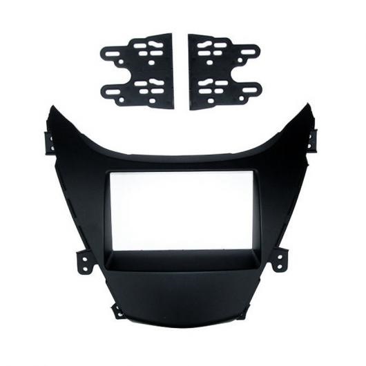 2DIN ラジオ フレーム トリム 適用: ヒュンダイ/現代/HYUNDAI 2011-2013 エラントラ I35 DVD ダッシュ パネル フレーム キット AL-LL-7323 AL