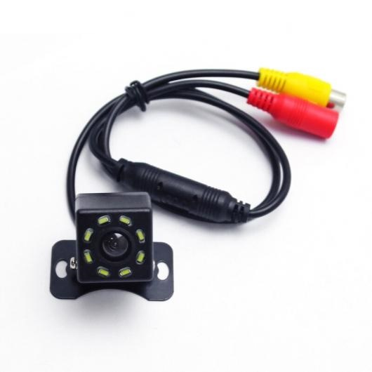 DC12V ユニバーサル リア ビュー カメラ 8-LED ライト オート リバース バックアップ カメラ AL-LL-7385 AL