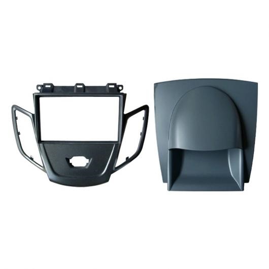 ステレオ ラジオ パネル フレーム 適用: フォード/FORD フィエスタ 2008-2011オーディオ 2DIN ダッシュボード フェイス フレーム マウント AL-LL-7399 AL