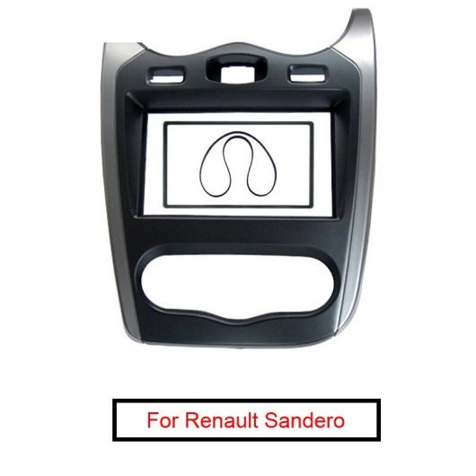 2DIN ステレオ ラジオ プレート パネル フレーム 適用: ルノー/RENAULT サンデロ 2013 ダッシュ マウント キット AL-LL-7515 AL