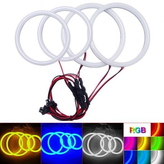 1セット オート HALO リング コットン ライト SMD LED エンジェルアイ 適用: BMW E92 DRL ホワイト イエロー ブルー RGB マルチカラー AL-LL-7620 AL