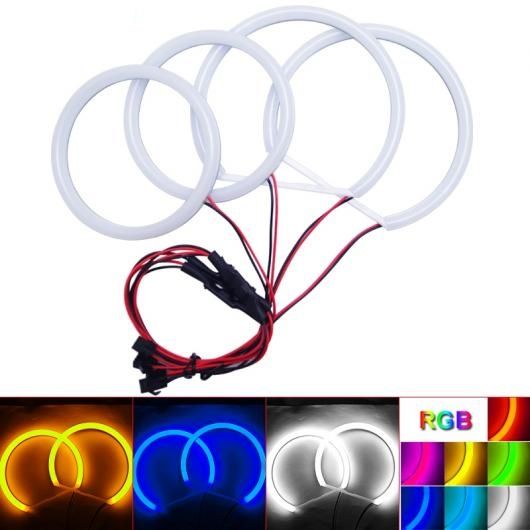 1セット オート HALO リング コットン ライト SMD LED エンジェルアイ 適用: BMW E90 4色 ホワイト〜イエロー AL-LL-7639 AL