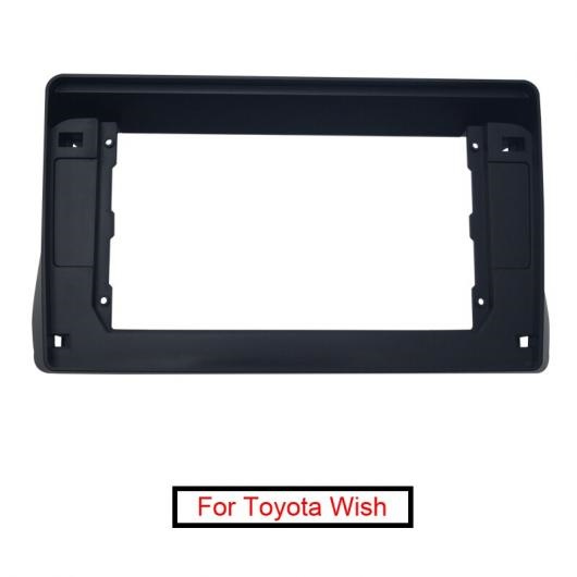 2DIN ラジオ ステレオ フレーム 適用: トヨタ ウィッシュ 10 ビッグ スクリーン CD/DVD プレーヤー フェイス ダッシュ マウント トリム キット AL-LL-7696 AL