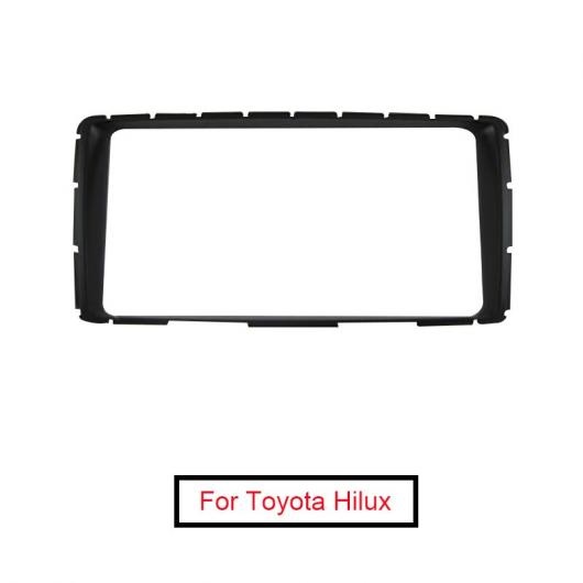 ステレオ ラジオ パネル フレーム アダプタ 適用: トヨタ ハイラックス 2DIN 202×102mm ダッシュ プレート フレーム キット AL-LL-7759 AL