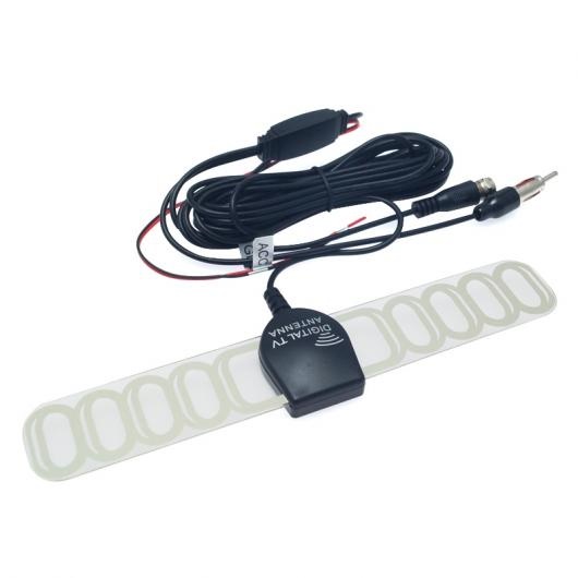 TV デジタル DVB-T 2in1 FM/ラジオ アンテナ AMP ブースター F コネクタ AL-LL-7967 AL