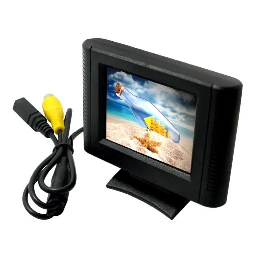 1セット デジタル 2.5インチ 取り外し可能 RCA ビデオ ビュー 2.5 TFT LCD モニター 適用: DVD バックミラー パーキング センサー カメラ AL-LL-7986 AL