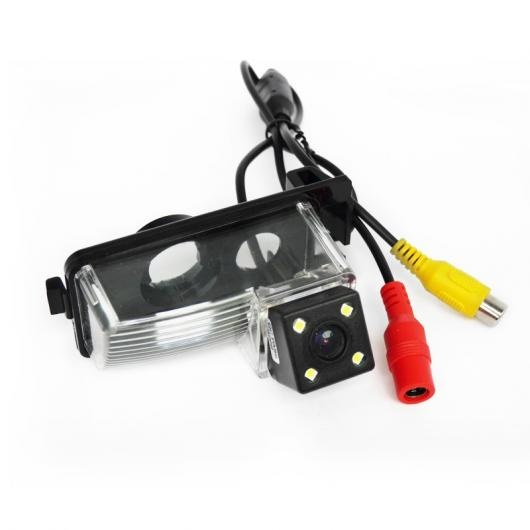 1セット リア ビュー カメラ LED ライト 適用: 日産 ティーダ/リヴィナ/ジェネシス/ヴァーサ HB/GT-R リバース カメラ AL-LL-7988 AL