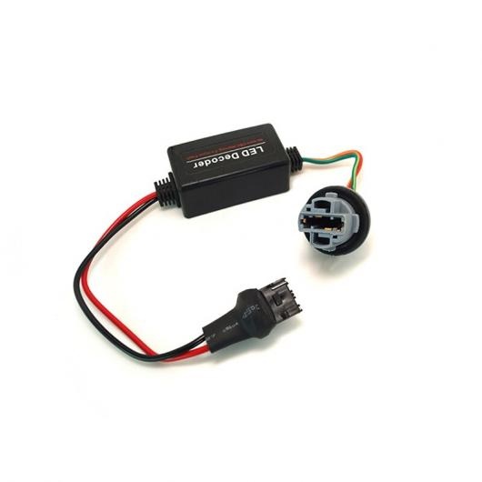 AL 2ピース DC12V 7440 LED ライト ワーニング キャンセラー デコーダ ロード レジスタ OBDノーエラー ちらつき防止 アダプタ AL-LL-8144