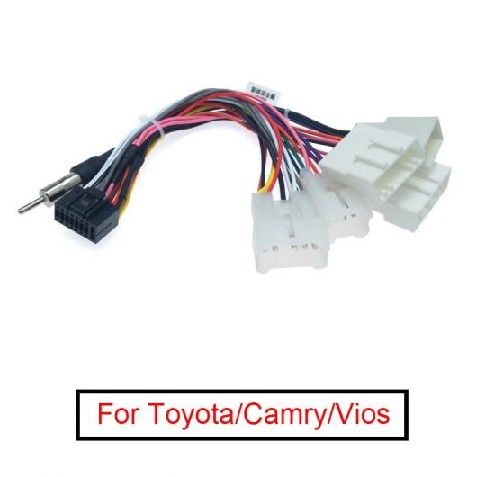 10ピース ラジオ 16PIN アダプタ 配線 ハーネス 適用: トヨタ オーディオ パワー ケーブル ワイヤー プラグ ヘッド ユニット ハーネス AL-LL-8588 ALの通販は