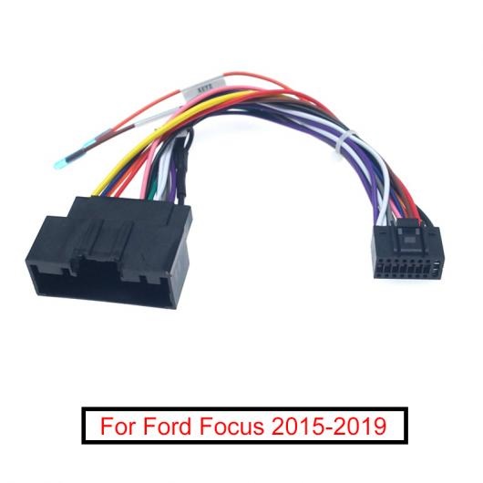 10ピース オーディオ 16PIN アダプタ 配線 ハーネス 適用: フォード/FORD フォーカス/フォーカス 3 パワー ケーブル ステレオ インストール ワイヤー プラグ AL-LL-8593 AL