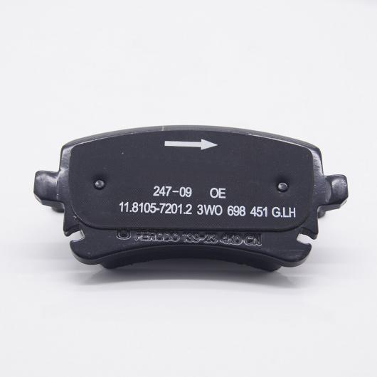 フロント リア ブレーキ パッド キット 適用: ベントレー/ベントLEY コンチネンタル GT フライングスパー 2004-2018 3W0698151 3W0698451 フロント 3W0698151 AL-MM-0232 AL_2