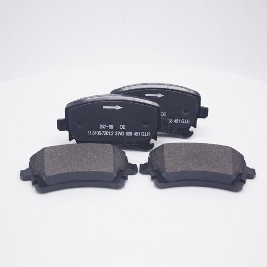 フロント リア ブレーキ パッド キット 適用: ベントレー/ベントLEY コンチネンタル GT フライングスパー 2004-2018 3W0698151 3W0698451 フロント 3W0698151 AL-MM-0232 AL_6