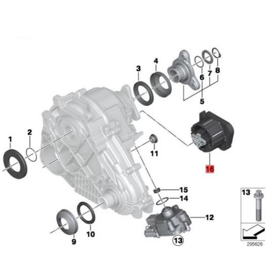 ギアボックス トランスミッション マウント サポート 22316864675 適用: BMW X5 E70 F15 X6 E71 F16 3.0 D i 4.8 xDrive 保護 WAX ON サーフェス 22316864675 AL-MM-1016 AL_7