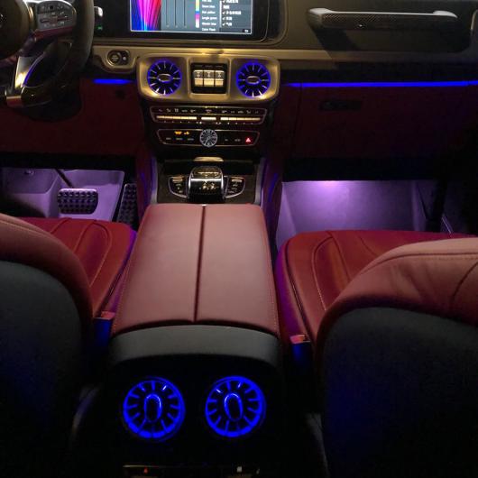 Gクラス W464 G63 G500 エアコン タービン 吹き出し口 LED インテリア ライト 適用: 2019 2020 G63 G500 G65 通気口 ライト リア AL-MM-1907 AL_2