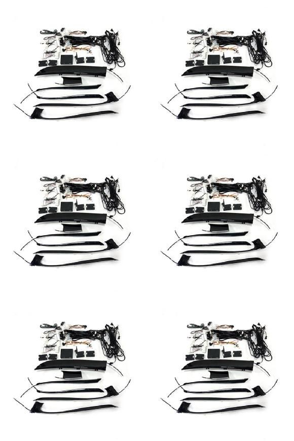 LED ライト 適用: インフィニティ/INFINITI Q70 64色 インテリア ライト ルミナス スピーカー カバー 装飾 パネル ライト 2016〜2020 AL-の通販は