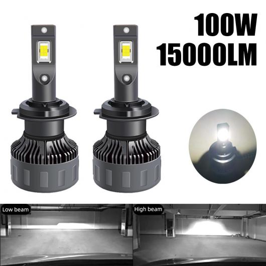 15000lm CAN-BUS 100W ヘッドランプ H1 H7 H4 9006 H11 H3 LED 自動車 バルブ コンバージョン キット HI/LO ビーム ヘッドライト 9V-15V H8〜9006 AL-MM-2149 AL