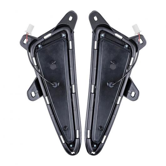 2ピース DRL デイタイム ランニング ライト LED ドライビング ホワイト ウインカー ドライブ シグナル イエロー 適用: トヨタ CHR C-HR 2016-2018 ホワイト-イエロー AL-MM-2197 AL_2