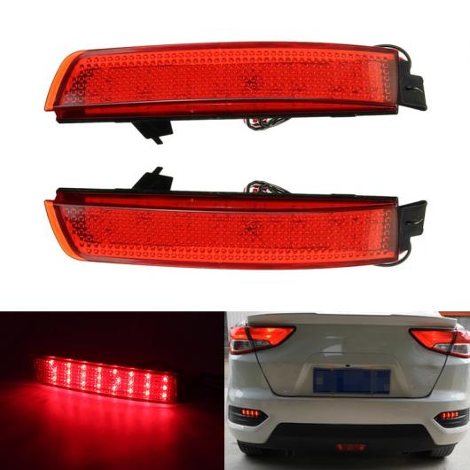 2ピース LED バックアップ テール リア バンパー リフレクター ランプ フォグ ブレーキ ライト 適用: 日産 ジューク ムラーノ クエスト インフィニティ/INFINITI FX35 FX50 AL-MM-2201 AL