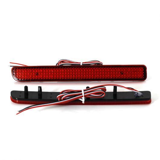 2ピース LED リア バンパー リフレクター ライト レッド ドライビング ブレーキ フォグ トリム モールディング テール ランプ 適用: ランド ローバー/ROVER ディスカバリー 3 4/L320 AL-MM-2220 AL_2