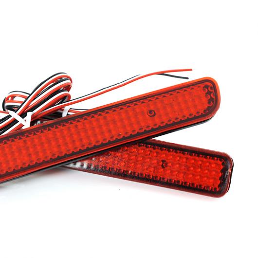 2ピース LED リア バンパー リフレクター ライト レッド ドライビング ブレーキ フォグ トリム モールディング テール ランプ 適用: ランド ローバー/ROVER ディスカバリー 3 4/L320 AL-MM-2220 AL_4