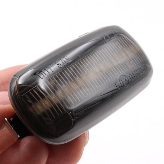 2ピース LED ダイナミック フロー サイド マーカー ライト 適用: アウディ/AUDI A3 S3 8P A4 S4 RS4 B6 B7 B8 A6 S6 RS6 C5 C7 LED アンバー シグナル ライト AL-MM-2254 AL_3