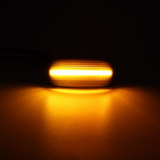 2ピース LED ダイナミック フロー サイド マーカー ライト 適用: アウディ/AUDI A3 S3 8P A4 S4 RS4 B6 B7 B8 A6 S6 RS6 C5 C7 LED アンバー シグナル ライト AL-MM-2254 AL_5
