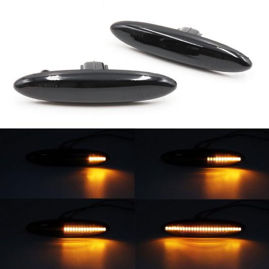 2ピース ダイナミック LED サイド マーカー ウインカー インジケータ 適用: トヨタ ハイランダー ソアラ クルーガー GSU 4 レクサス IS250 IS350 SC430 AL-MM-2264 ALの通販は