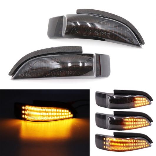 2ピース アンバー ダイナミック フロー LED バックミラー ミラー ウインカー インジケーター ライト 適用: トヨタ カローラ カムリ プリウス C アヴァロン RAV4 AL-MM-2269 AL