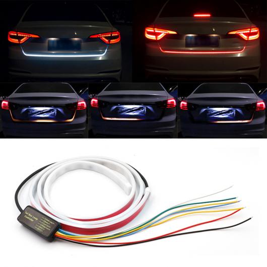 AL ダイナミック フローティング アディショナル ストップ ライト LED テール トランク テールゲート ストリップ ダイナミック ターンシグナルランプ 1.2 m AL-MM-2271