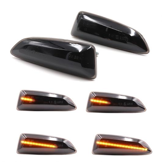2ピース LED アンバー ダイナミック フロー ウインカー サイド マーカー ライト 適用: オペル/OPEL アストラ ザフィーラ C インシグニア B グランドランド X 2017 AL-MM-2282 AL