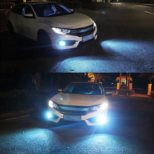 2ピース COB H1 H4 H7 H8 H11 9005 ドライビング 8000K アイスブルー フォグライト バルブ 適用: フォード/FORD BMW ベンツ トヨタ 8000K アイスブルー H4 AL-MM-2293 AL_5