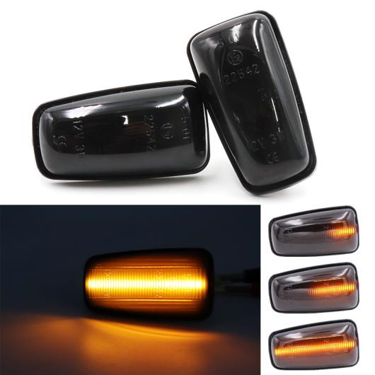 2ピース 適用: シトロエン/CITROEN サクソ フィアット/FIAT プジョー/PEUGEOT 106 306 406 806 LED サイド マーカー ライト バルブ リピーター ランプ インジケーター AL-MM-2307 AL
