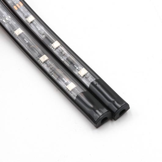 RGB マルチカラー フレキシブル フロー LED ライト アンダーグロー アンダーボディ 防水 自動車 シャーシ ネオン 装飾 ライト APP 90×4-180×2 AL-MM-2311 AL_4
