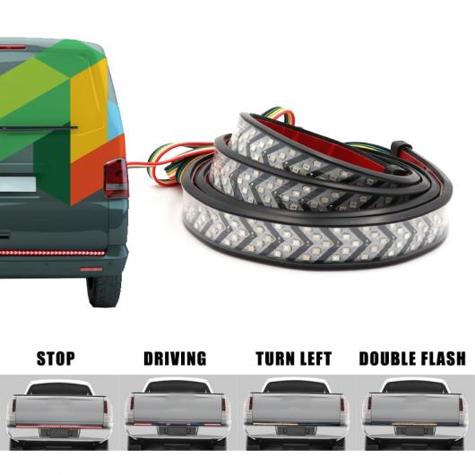 デュアルカラー テールゲート LED ストリップ ライト バー トリプル 列 4機能 ドライビング ブレーキ ウインカー 適用: ジープ/JEEP ピックアップ SUV ダッジ/DODGE 40インチ AL-MM-2325 AL