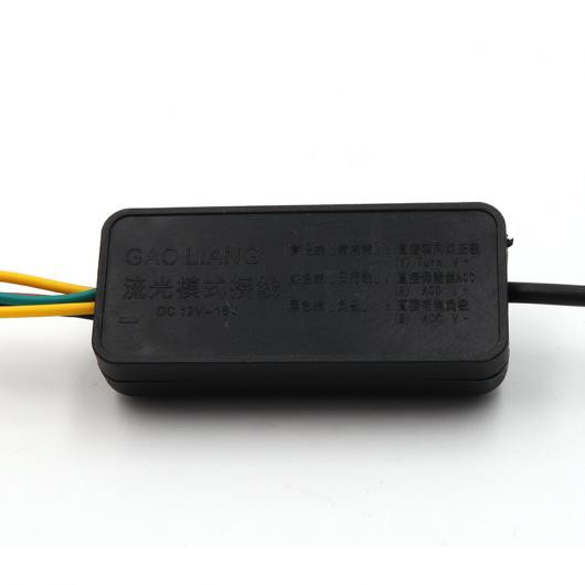 ホワイト/レッド アンバー オートバイ シーケンシャル スイッチバック フロー テールライト シーケンシャル フロー LED ライト ホワイト-イエロー 30cm・レッド-イエロー 30cm AL-MM-2344 ALの通販は