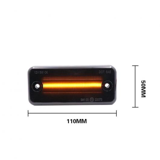 6ピース アンバー ダイナミック フロー LED サイド マーカー ライト 適用: イヴェコ フィアット/FIAT デュカート シトロエン/CITROEN リレー プジョー/PEUGEOT ボクサー ルノー/RENAULT AL-MM-2364 AL_3