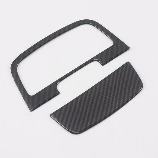 適用: ポルシェ/PORSCHE カイエン 2018 2019 2020 セントラル コントロール 灰皿 パネル インテリア 保護 ステッカー アクセサリー レッド〜カーボン調 AL-MM-2508 AL_5