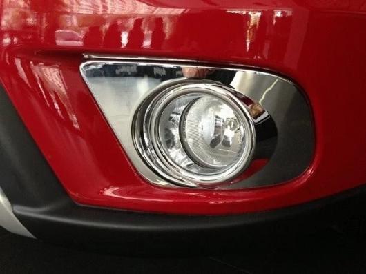 適用: ダッジ/DODGE ジャーニー フィアット/FIAT フリーモント 2011 2012-2017 2018 フロント フォグライト ランプ カバー フォグライト トリム ベゼル モールディング スタイリング ガーニッシュ AL-MM-2557 AL