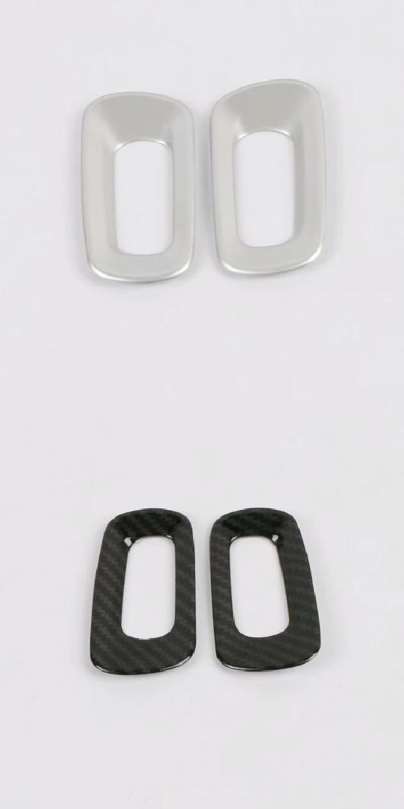 適用: ボルボ/VOLVO XC40 XC 40 2019 2020 フロント エアコン 吹き出し口 パネル ガーニッシュ カバー フレーム トリム インテリア マットシルバー・カーボン調 AL-MM-2563 AL